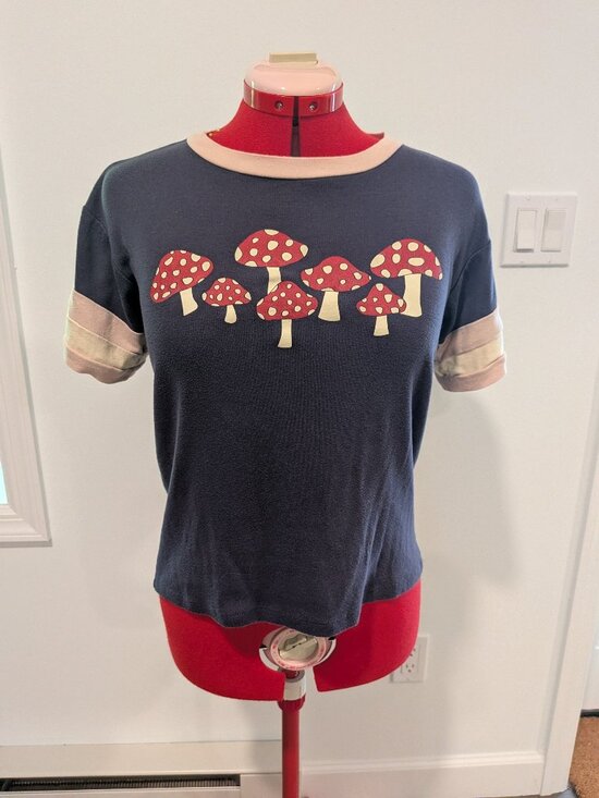 Modcloth Tops - Modcloth x CAMP Collection  'Shrooming' Around T-shirt